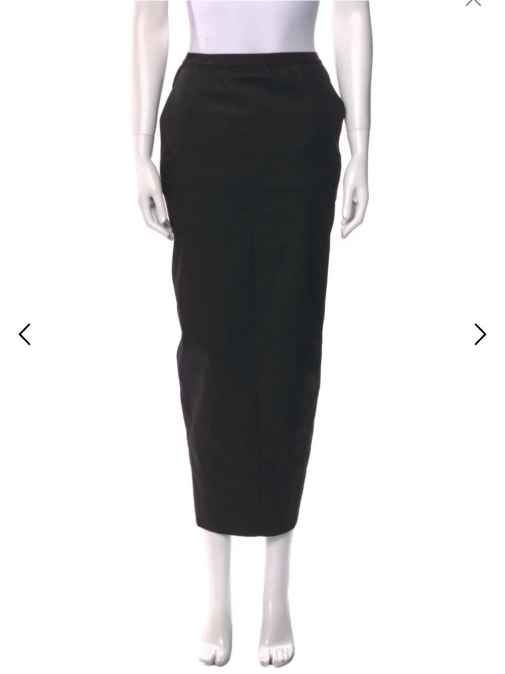 Rick Owens column skirt